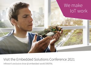 Infineon Showcases Groundbreaking IoT Innovations at Virtual Embedded Solutions Conference 2021 Infineon-to-present-comprehensive-IoT-portfolio-at-the-virtual-Embedded-Solutions-Conference-2021